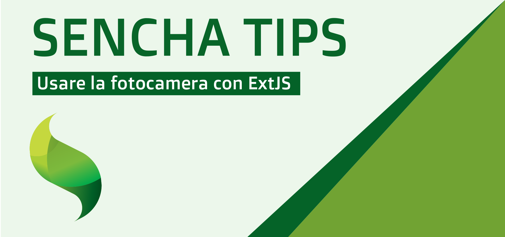 Usare la fotocamera con ExtJS